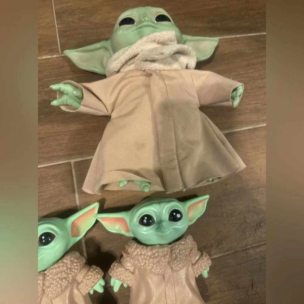 Baby yoda the mandalorian child bundle of interactive dolls